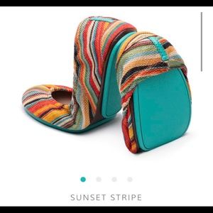 Tieks Sunset Stripe